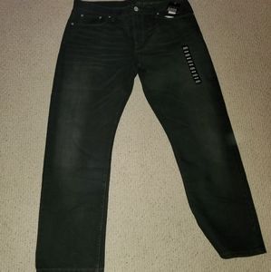 Dark denim pants